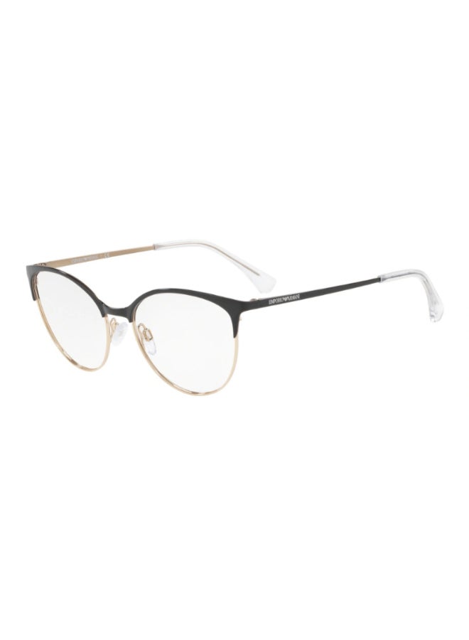 امبوريو ارماني - Women's Cat Eye Shape Plastic Eyeglass Frames 3014 - Lens Size: 54 Mm - Shiney Black - Image 1