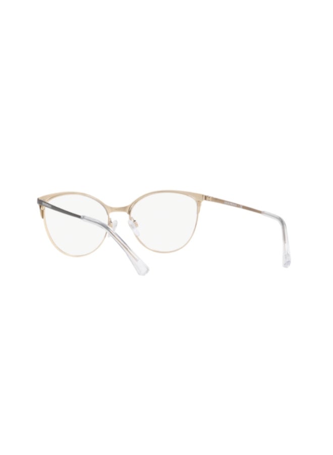 امبوريو ارماني - Women's Cat Eye Shape Plastic Eyeglass Frames 3014 - Lens Size: 54 Mm - Shiney Black - Image 1