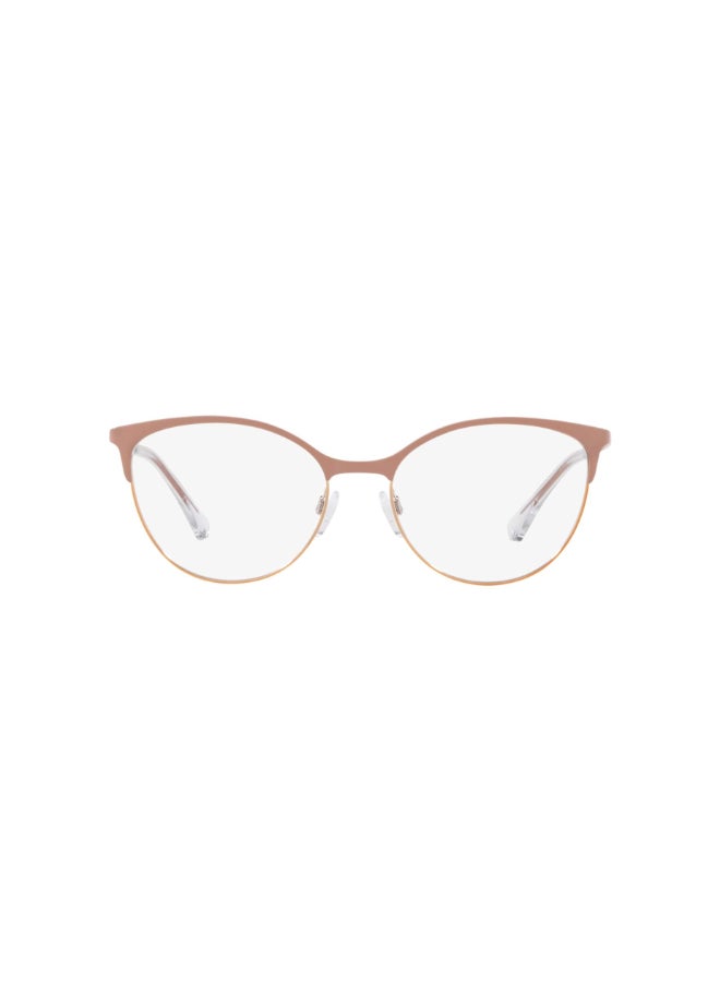 امبوريو ارماني - Women's Cat Eye Shape Plastic Eyeglass Frames 3167 - Lens Size: 54 Mm - Shiney Pink And Rose Gold - Image 1