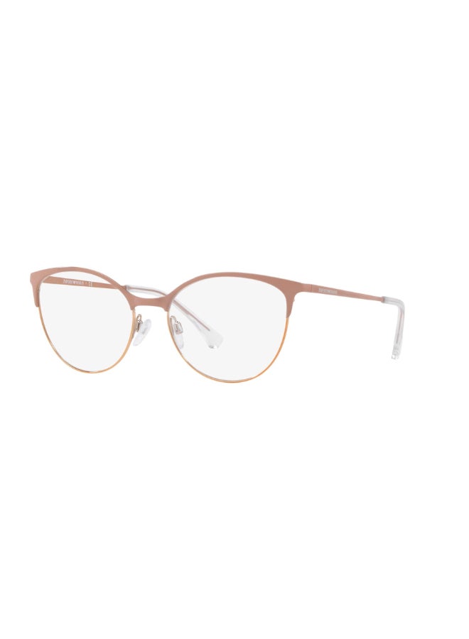 امبوريو ارماني - Women's Cat Eye Shape Plastic Eyeglass Frames 3167 - Lens Size: 54 Mm - Shiney Pink And Rose Gold - Image 1