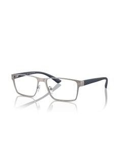 Men's Rectangular Shape Plastic Eyeglass Frames 3003 - Lens Size: 53 Mm - Matte Gunmetal - pnsku/N70118266V/45/_/1728974365/f49d8b1a-c09a-4e40-b3a1-eaaed378e945