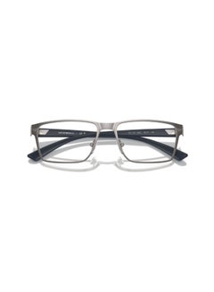 Men's Rectangular Shape Plastic Eyeglass Frames 3003 - Lens Size: 53 Mm - Matte Gunmetal - pnsku/N70118266V/45/_/1728974368/7459765e-c7a5-4e51-8f98-d585b811698e