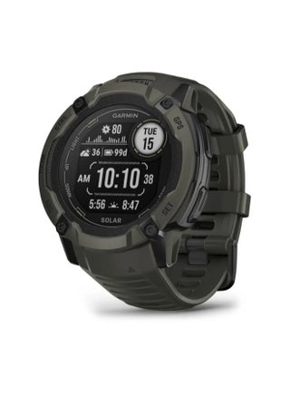 Instinct 2X Solar - 50 Mm - Up To 40 Days Of Battery Life - 1.1" Inch Monochrome Display, Scratch Resistant, Power Glass, Heart Rate Monitor, Stress Tracking, Solar Charging, Built In Led Flashlight, Ios And Android Compatible Moss - pnsku/N70118301V/45/_/1728986773/b7344a38-c653-49cb-a29e-b18c07c2859f