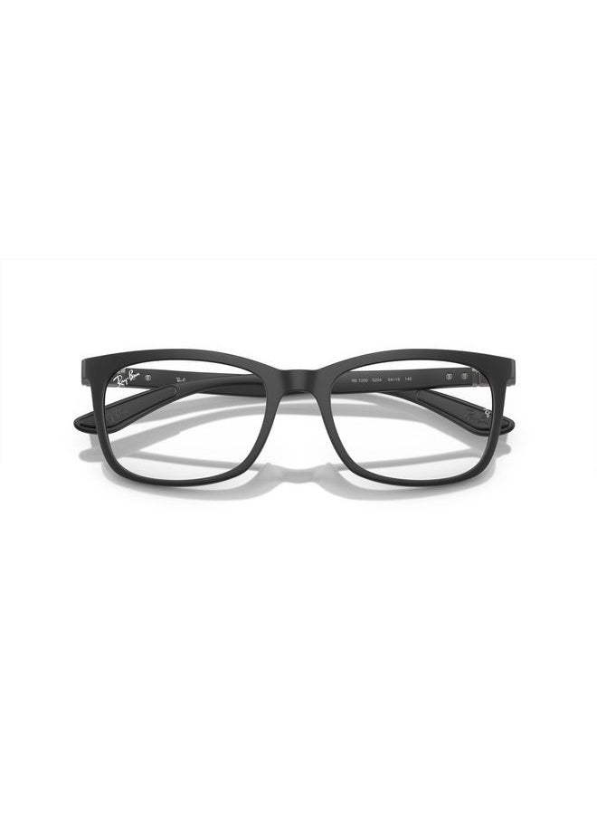 Ray-Ban - Men's Rectangular Shape Plastic Eyeglass Frames 8063 - Lens Size: 52 Mm - Sand Brown - Image 1