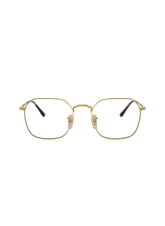 Ray-Ban Unisex Hexagon Shape Plastic Eyeglass Frames 2500 - Lens Size: 53 Mm - Arista - Image 1