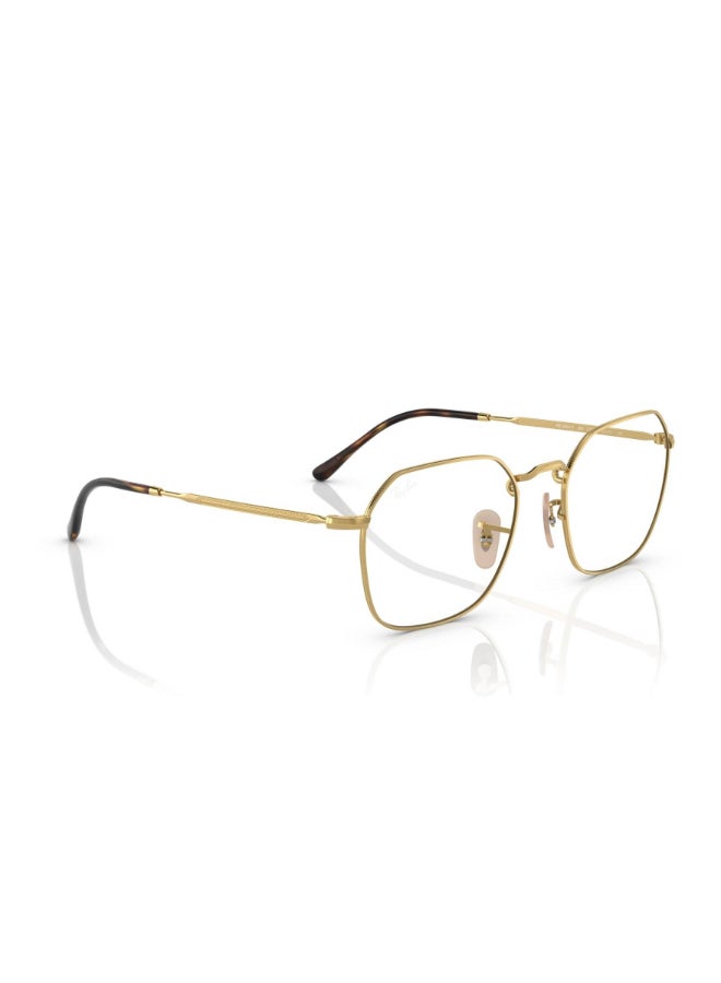 Ray-Ban Unisex Hexagon Shape Plastic Eyeglass Frames 2500 - Lens Size: 53 Mm - Arista - Image 3