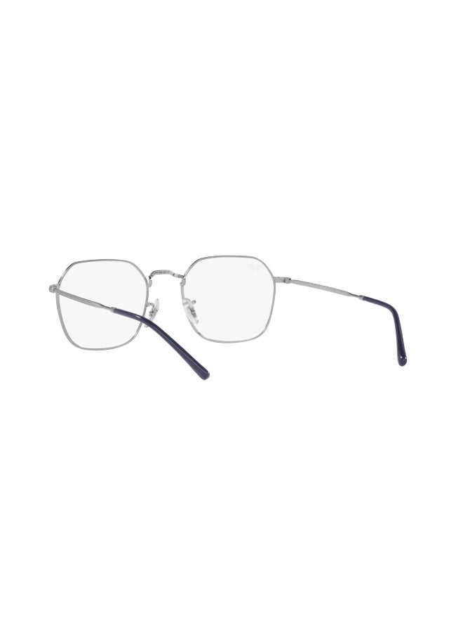 Ray-Ban Unisex Hexagon Shape Plastic Eyeglass Frames 2502 - Lens Size: 51 Mm - Gunmetal - Image 5