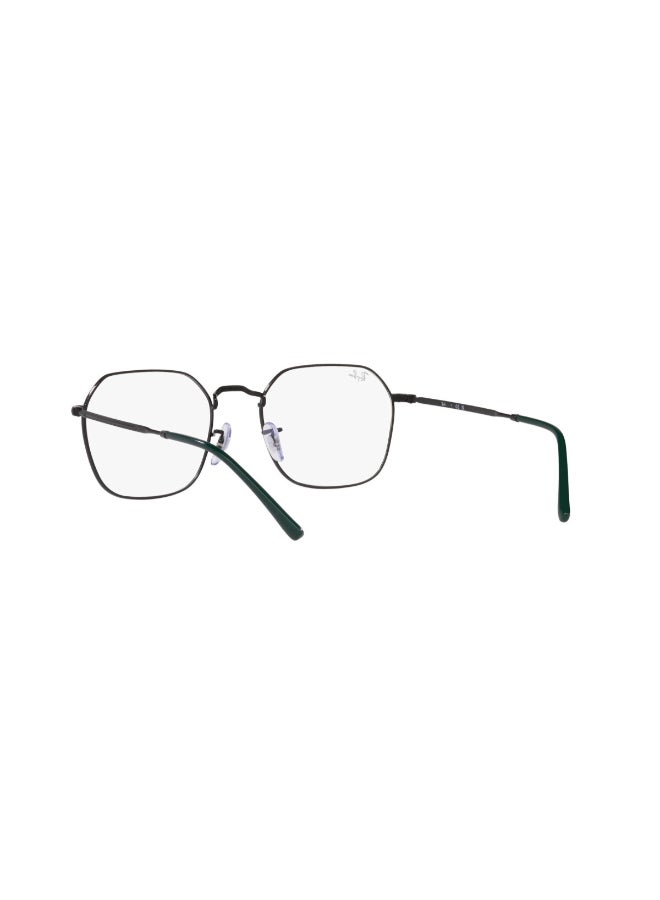Ray-Ban Unisex Hexagon Shape Plastic Eyeglass Frames 2509 - Lens Size: 51 Mm - Black - Image 5
