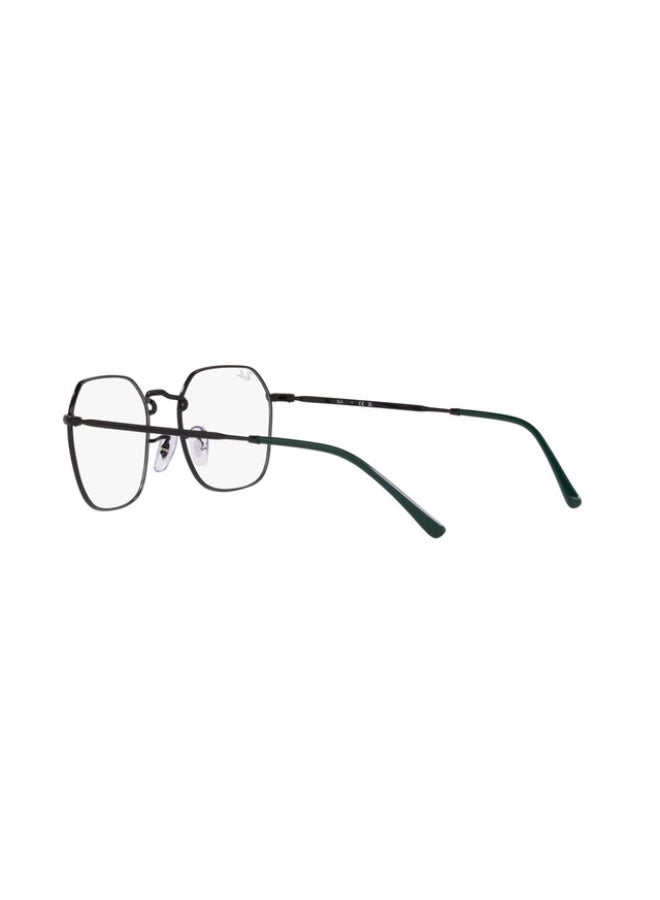 Ray-Ban Unisex Hexagon Shape Plastic Eyeglass Frames 2509 - Lens Size: 51 Mm - Black - Image 4