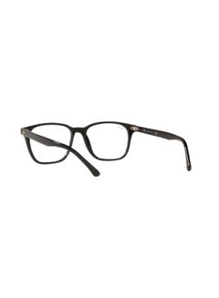 Ray-Ban Men's Rectangular Shape Plastic Eyeglass Frames F601 - Lens Size: 53 Mm - Black  - Image 3