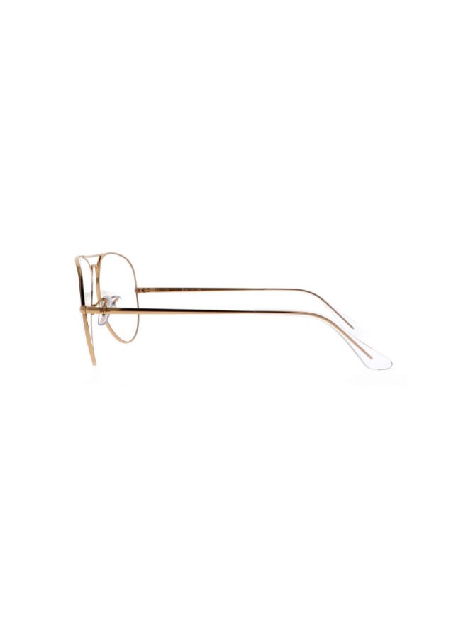 Ray-Ban Unisex Aviator Shape Plastic Eyeglass Frames 3086 - Lens Size: 58 Mm - Legend Gold - Image 3