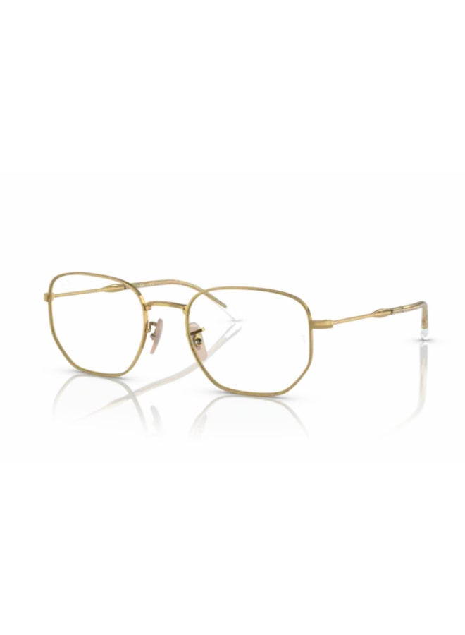 Ray-Ban Unisex Hexagon Shape Plastic Eyeglass Frames 2500 - Lens Size: 53 Mm - Arista - Image 1