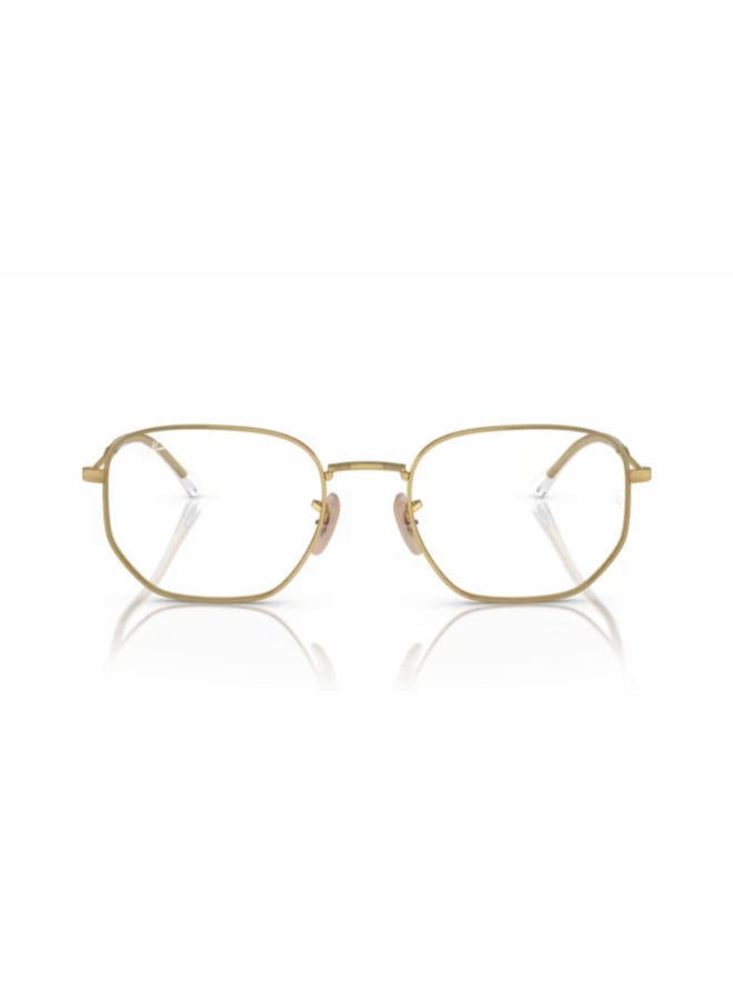 Ray-Ban Unisex Hexagon Shape Plastic Eyeglass Frames 2500 - Lens Size: 53 Mm - Arista - Image 3