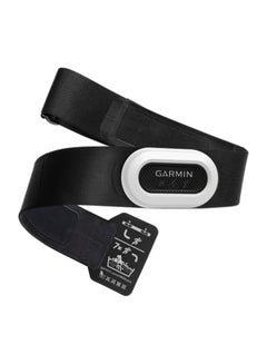 GARMIN Hrm-Pro Plus - Up to 1 year of battery life   - Heart Rate Monitor, All day stress monitor, Get Pace and Distance Data, Bluetooth connectivity, iOS and Android compatible Black 