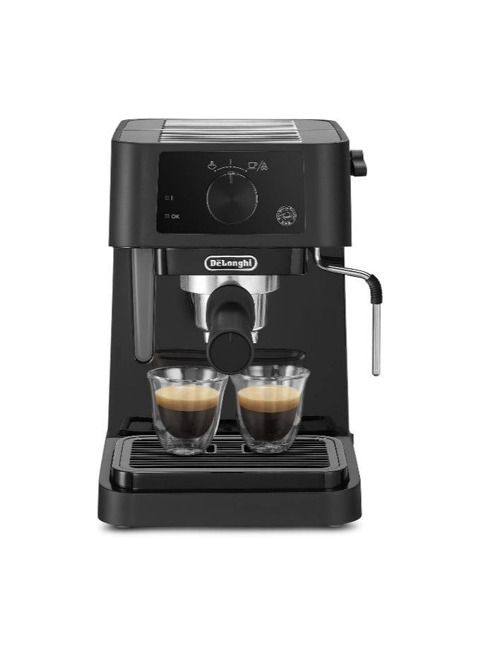 De'Longhi De'Longhi EC235.BK Stilosa Advanced Pump coffee maker 15 bar 1100 W 1 L Black [Energy Class A+] 1 L 1100 W DLEC235.BK Black  - Image 1