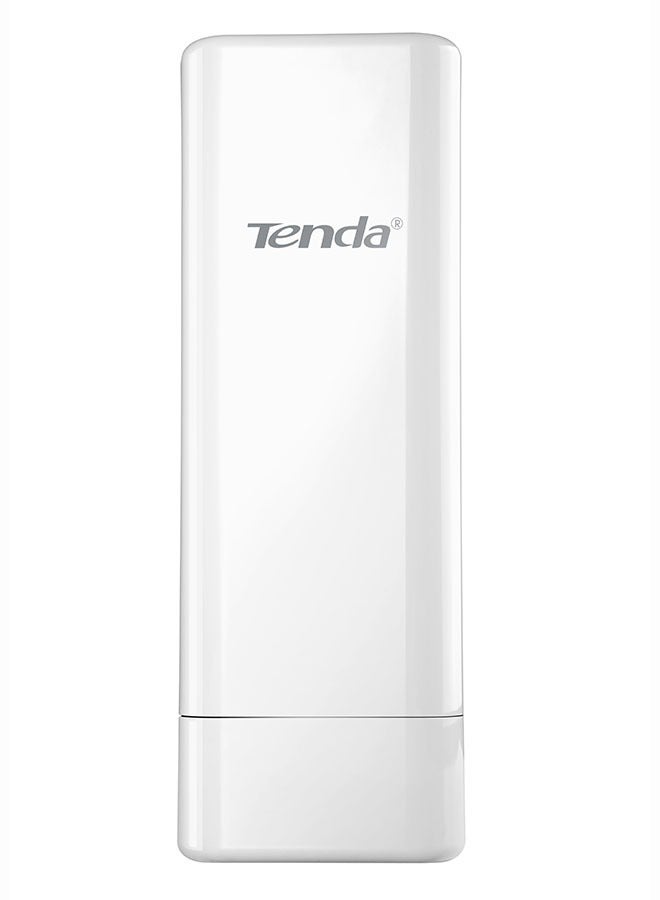 Tenda - O3 5km Point to Point Outdoor CPE Access Point Wi-Fi 2.4GHz 11N 150Mbps, 2 * 10 / 100Mbps Ethernet Port, Passive PoE, IP64 Waterproof Enclosure, 6000V Lightning Protection(O3 3Pcs) White O3 Pairs(3pcs) - Image 1