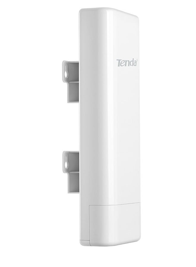 Tenda - O3 5km Point to Point Outdoor CPE Access Point Wi-Fi 2.4GHz 11N 150Mbps, 2 * 10 / 100Mbps Ethernet Port, Passive PoE, IP64 Waterproof Enclosure, 6000V Lightning Protection(O3 3Pcs) White O3 Pairs(3pcs) - Image 1
