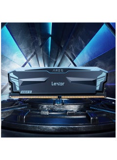 ليكسار ARES RGB DDR5 Desktop Memory 32GB (2x16GB) / Upto 7200MT/s / Overclocked Performance / With Heat Spreader / Black Speed upto 7200MT/smm  - Image 3