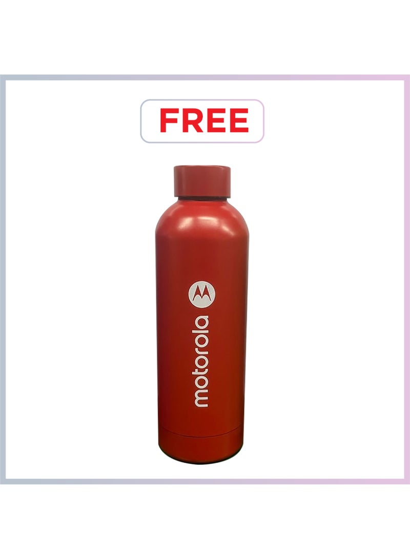 Motorola - G35 Dual SIM Guava Red 8GB RAM 128GB 5G With Motorola Bottle - Middle East Version - Image 1