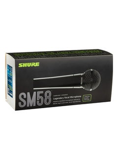 Shure Pro XLR Dynamic Microphone - Professional Studio & Live Performance Cardioid Mic for Vocals, Podcasting, and Recording, Special Edition SM58 Edition Black  - Image 1