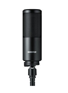 Studio Recording Microphone, XLR Home Studio Condenser Mic Optimized for Soft Vocals to Loud Instruments with Mix-Ready Audio - All-Metal Construction SM4-K Black