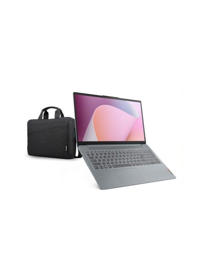 Lenovo Lenovo IdeaPad Slim 3 Laptop 15IRH8, Intel Core i5-13420H, 16GB DDR5 RAM, 512GB SSD, 15.6 Inch FHD Display, Free Shoulder Bag, Extended 2-Year Warranty, Arctic Grey English/Arabic Arctic Grey 