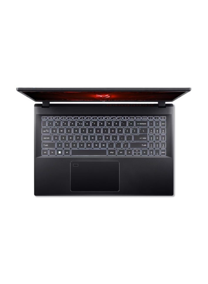Acer - Acer Nitro V 15 ANV15-51-755S Gaming Laptop |15.6 Inch FHD IPS 144Hz | Intel Core i7-13620H | 16GB DDR5 RAM | 512GB PCIe SSD | GeForce RTX 4050 6GB | Fingerprint Sensor | DOS | Black English/Arabic Black - Image 1