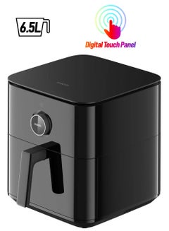 Mi Smart Air Fryer 6.5L, 100 Recipes OLED Display Adjustable Temperature 40°C - 220°C Even Cooking 360° Global version 6.5 L 1800 W MAF10 Black