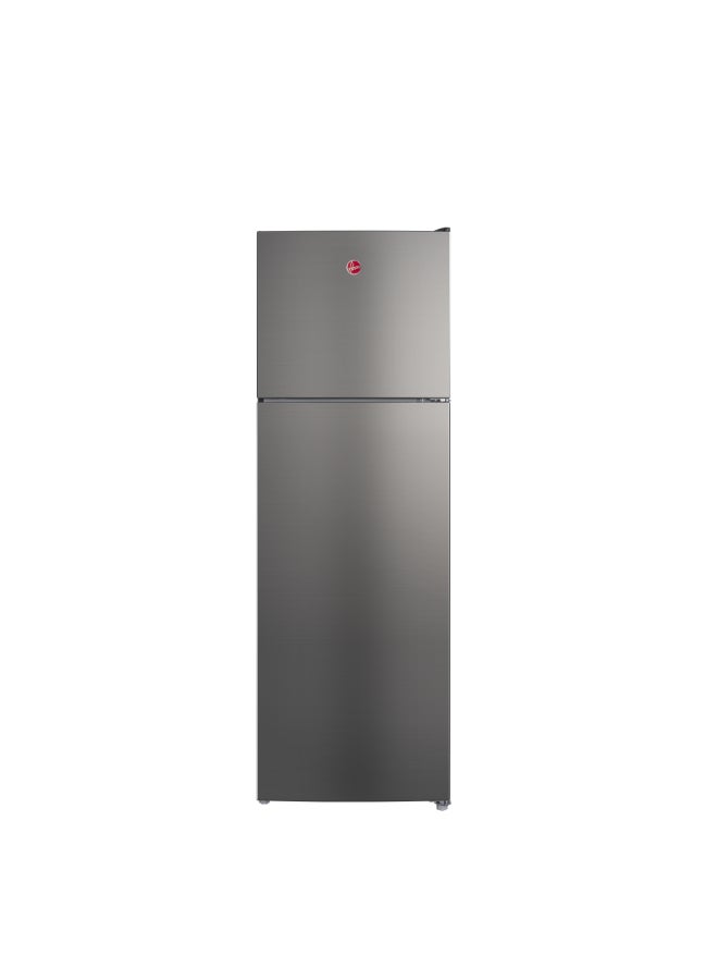 Hoover Top Mount Dual Inverter Refrigerator, 251L Net (326L Gross), Total No Frost, Reversible Door, Glass Shelves, Inox, 10-Year Compressor Warranty – HTR-M326-S 2000 W HTR-M326-S Grey - Image 1