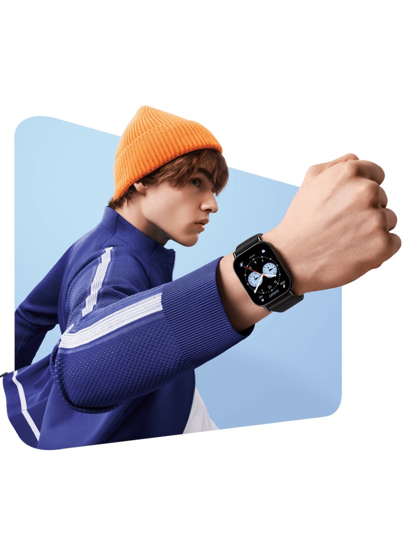 Xiaomi - 470 mAh Redmi Watch 5 Lite, Smartwatch With 1.96 Inch AMOLED Display, 5 ATM Water Resistance, 150+ Sports Modes, Heart Rate Monitor, Bluetooth Call, Global Vesrion Black - Image 1