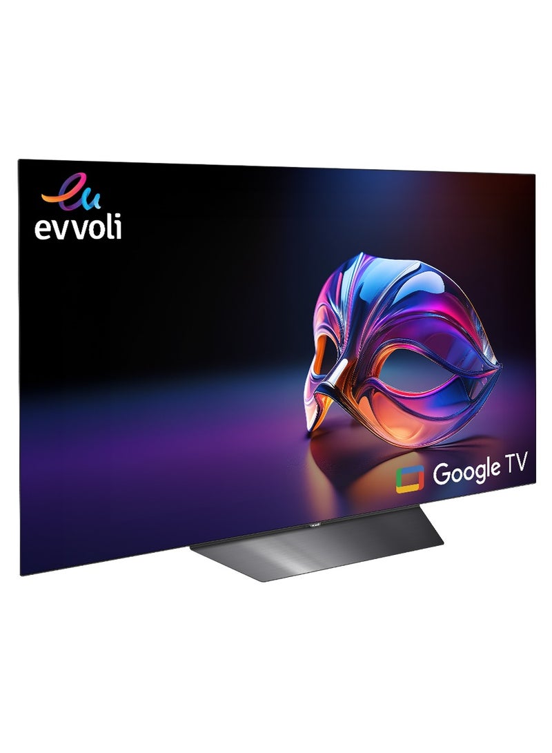 إيفولي 4K UHD OLED 65 Inches Smart TV, Google TV, Dolby Atmos and Dolby Vision 65EV9-OLED Black  - Image 2