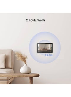 إيزفيز SD7 7-Inch IPS Touch Smart Screen, Smart Integration with Compatible EZVIZ Devices, Remote Control via EZVIZ App, Two-Way Talk, Type-C charging, Easy Installation, CS-SD7  - Image 4