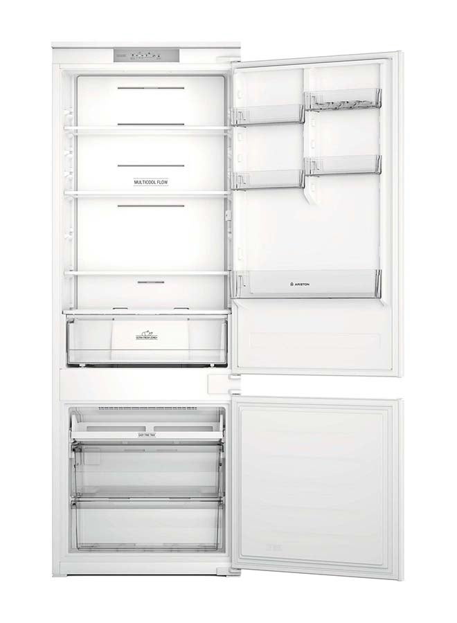 Ariston BuiltIn Refrigerator 10.4 Cuft Freezer bottom 3.5 Cuft Inverter Compressor 257 kW HASP70T11160HZ White - Image 2