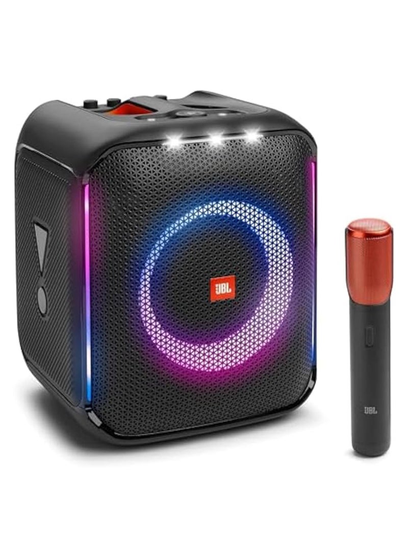 JBL Partybox Encore Portable Party Speaker With Digital Wireless Mic And Partylight Stick JBLPBENCORE1MICUK+JBLPLSTICK Black - Image 2