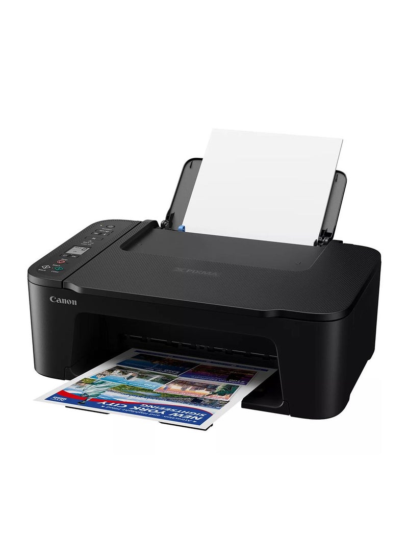 Canon PIXMA TS3640 Wireless Colour All-in-One Inkjet Photo Printer, Print, Copy & Scan | Black - Image 3
