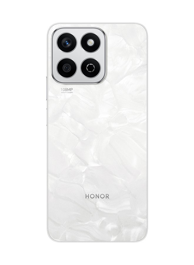 Honor - X7c Dual SIM Moonlight White 8GB RAM 256GB 4G - Middle East Version - Image 1