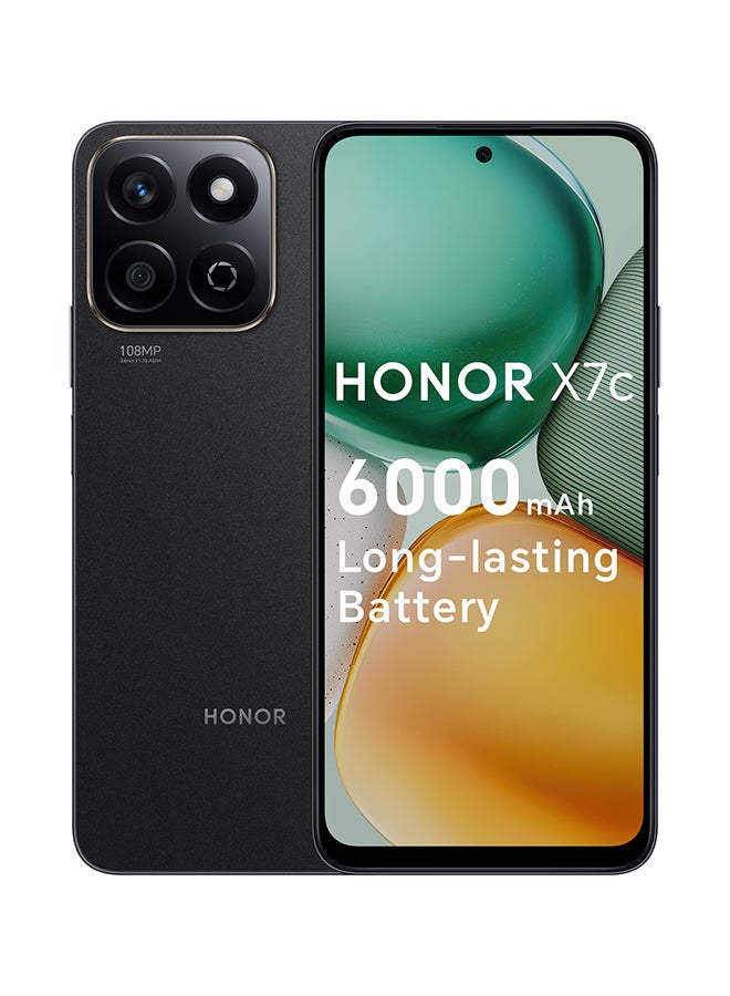 Honor - X7c Dual SIM Midnight Black 8GB RAM 256GB 4G - Middle East Version - Image 1