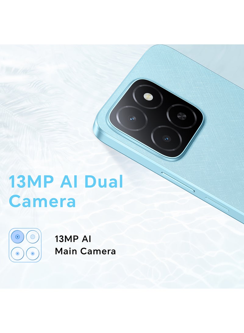 Honor - X5b Dual SIM Ocean Blue 4GB RAM 64GB 4G - Middle East Version - Image 1