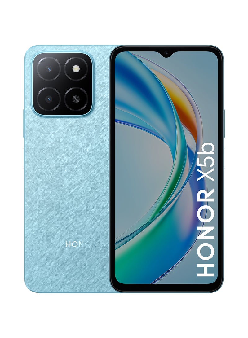 Honor X5b Dual SIM Ocean Blue 4GB RAM 64GB 4G - Middle East Version - Image 1