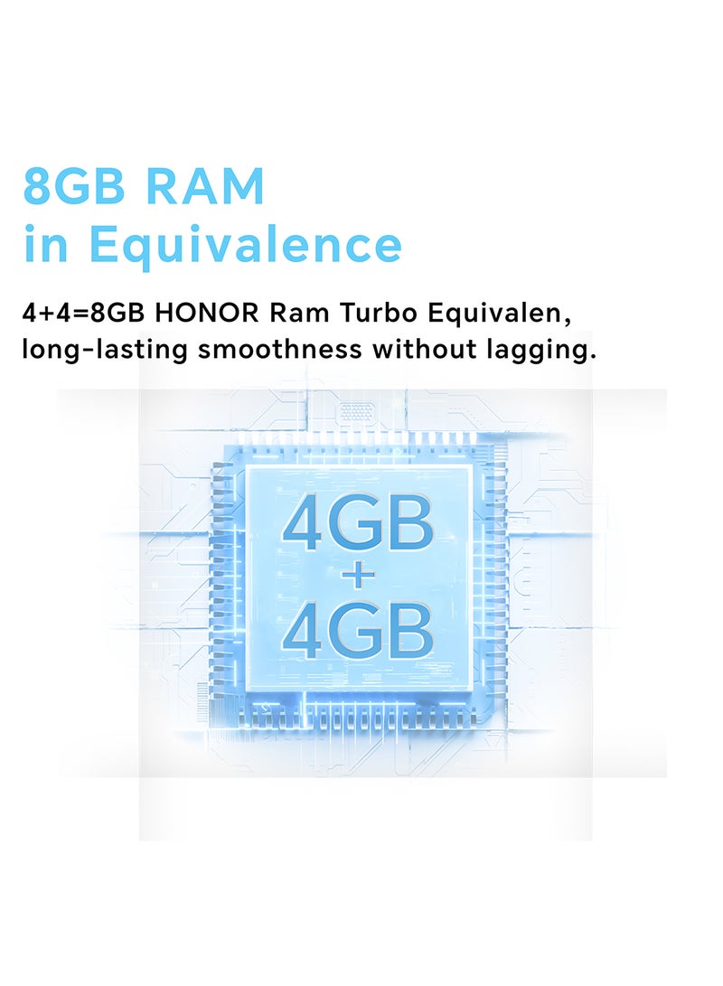 Honor X5b Dual SIM Ocean Blue 4GB RAM 64GB 4G - Middle East Version - Image 5