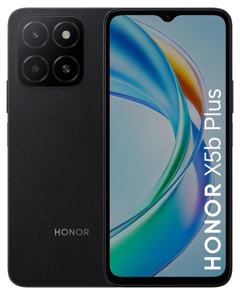 Honor X5b Plus Dual SIM Midnight Black 4GB RAM 128GB 4G - Middle East Version - Image 1