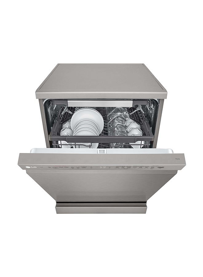 LG Dishwasher 14 Place Setting Inverter Direct Drive MotorSmart ThinQ WiFi Platinum Silver 97 kW DFC435FP Silver  - Image 2