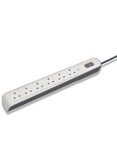 بيلكين Surge protection 6 outlets اسود 