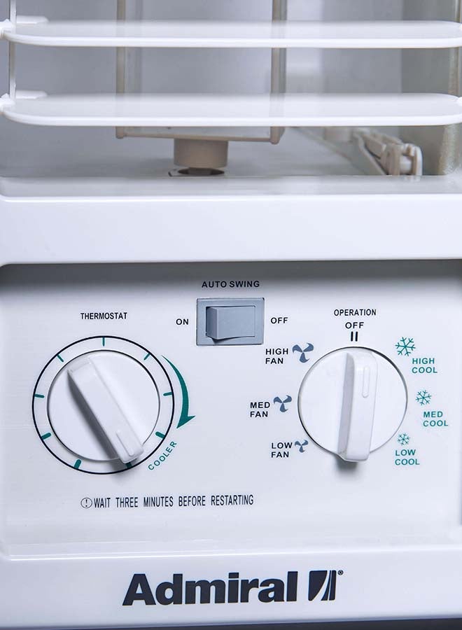 أدميرال Window AC 20100 BTU Cool only Gold Fin Rotary Compressor 5.88 kW ADW24KCNP White  - Image 2