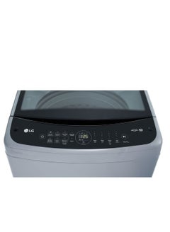 إل جي Washing Machine 19 kg Top Loading Smart Diagnosis Inverter Direct Drive 6 Motion LED Display T19H3SDHTG Silver  - Image 5