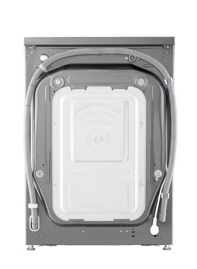 LG - Washing Machine Vivace  Front Load 8 kg AI DD Technology Steam Wi-Fi F4R5TYG2T Silver - Image 1
