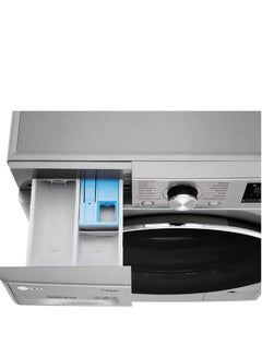 إل جي Washing Machine Vivace  Front Load 8 kg AI DD Technology Steam Wi-Fi F4R5TYG2T Silver  - Image 5