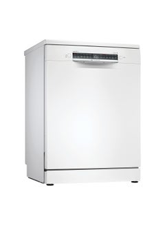 بوش Series 4, Free-Standing Dishwasher 60 cm, 14 Place Settings, Home Connect Remote Monitoring And Control SMS4HMW65M White  - Image 1
