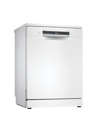 Series 4, Free-Standing Dishwasher 60 cm, 14 Place Settings, Home Connect Remote Monitoring And Control SMS4HMW65M White - pnsku/N70118791V/45/_/1728906067/a0734843-1e29-4b57-b2d1-e59750ff5ca2
