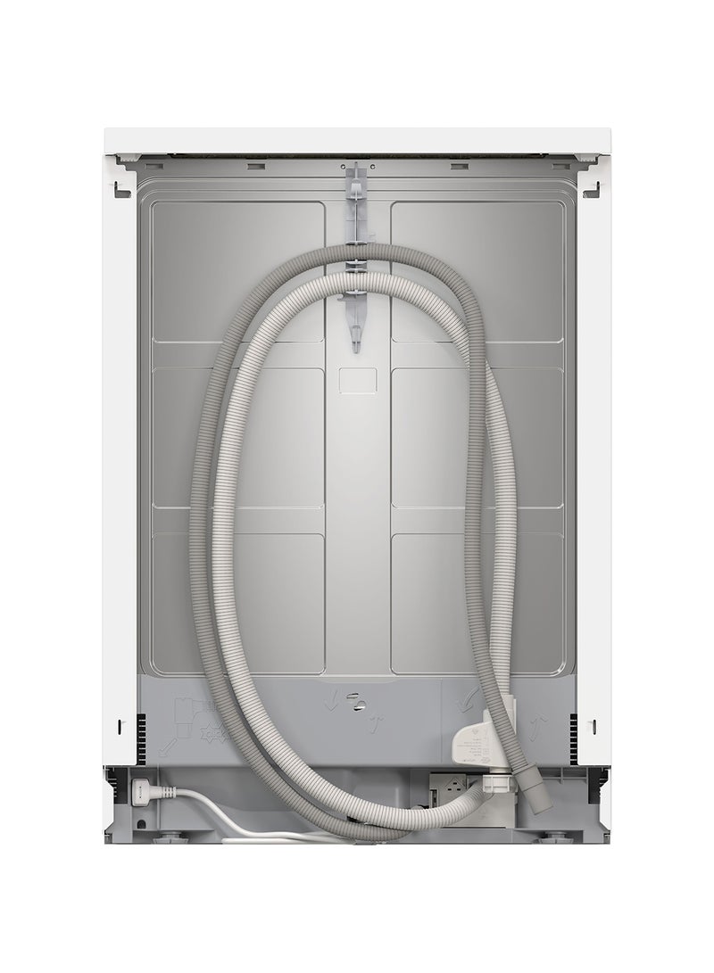 BOSCH Series 4, Free-Standing Dishwasher 60 cm, 14 Place Settings, Home Connect Remote Monitoring And Control SMS4HMW65M White  - Image 4